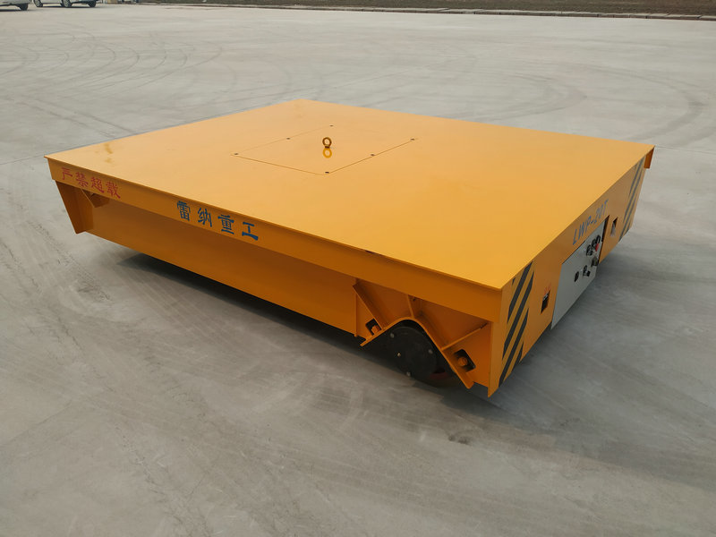 Sähköinen raskas 20 Ton Flat Bed Trolley