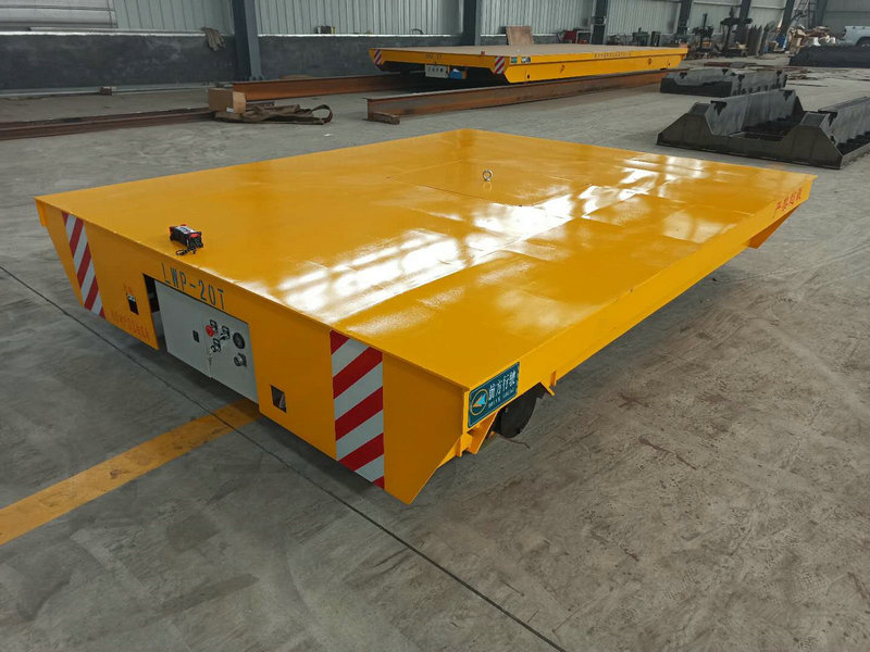 Sähköinen raskas 20 Ton Flat Bed Trolley