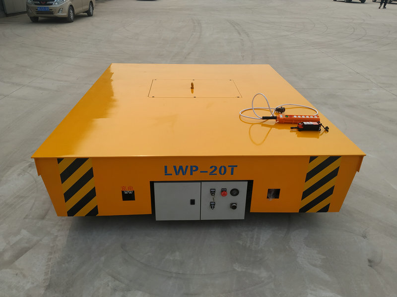 Sähköinen raskas 20 Ton Flat Bed Trolley
