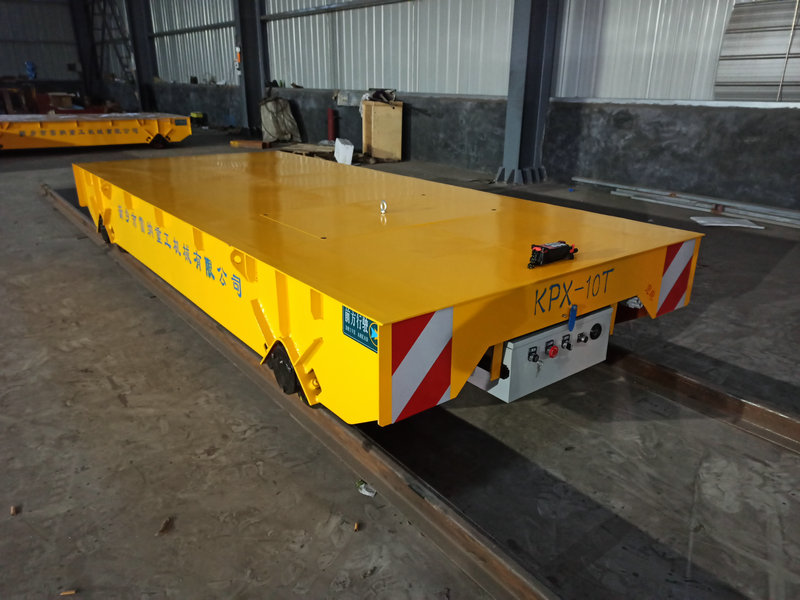 10 Tonnin Akku Powered Rail Transfer Trolley