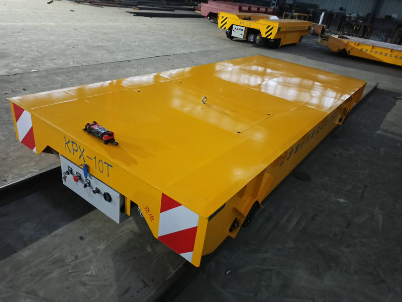 10 Tonnin Akku Powered Rail Transfer Trolley