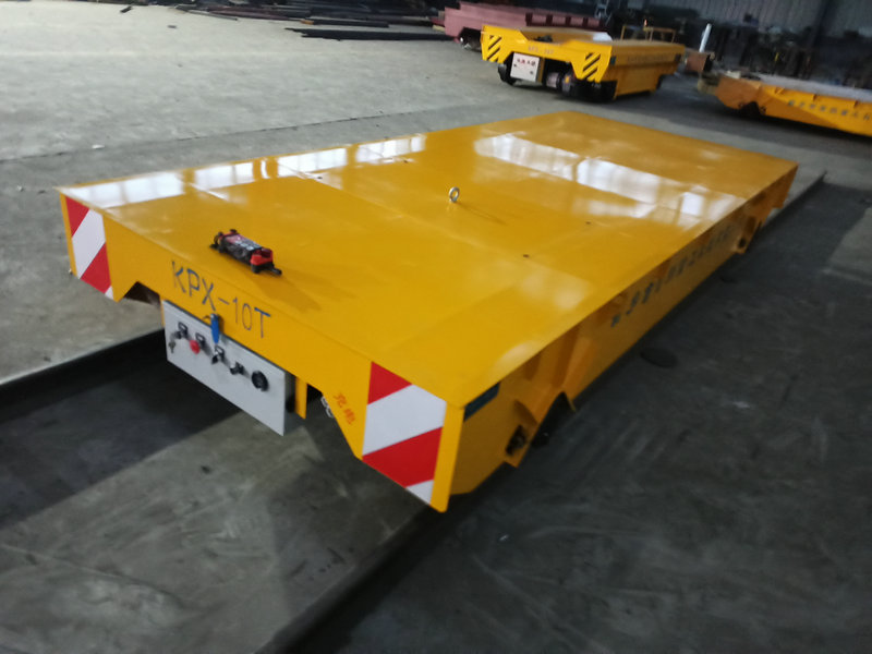 10 Tonnin Akku Powered Rail Transfer Trolley