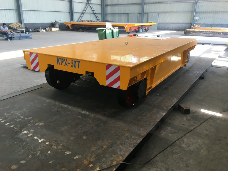 Raskas kuorma Kauko-ohjaus Materiaali Rail Transfer Cart