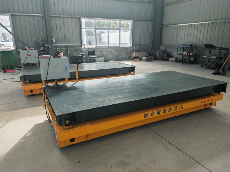 Raskas materiaali 4 tonnin rautatieasennettu kaapeli Drum Transfer Trolley